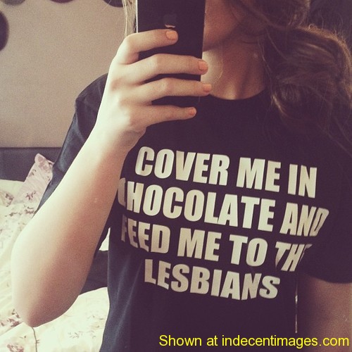 Cover me in chocolate …
