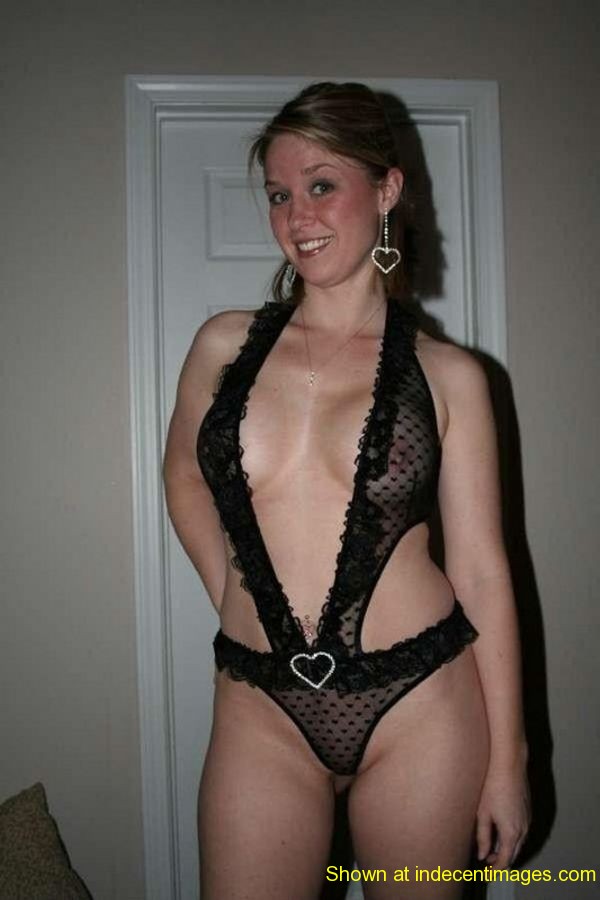 Girlfriend in lingerie