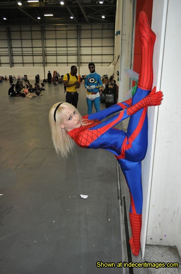 Spiderwoman has some very transferable skills