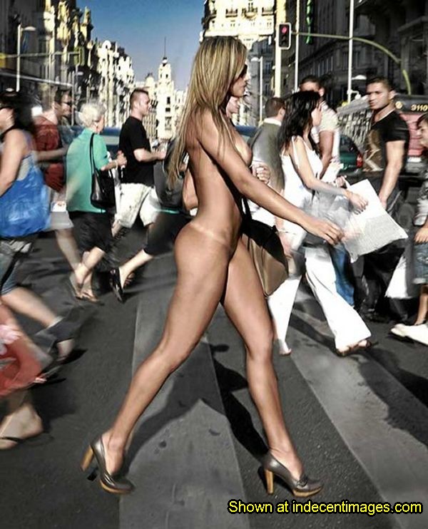 Naked in public