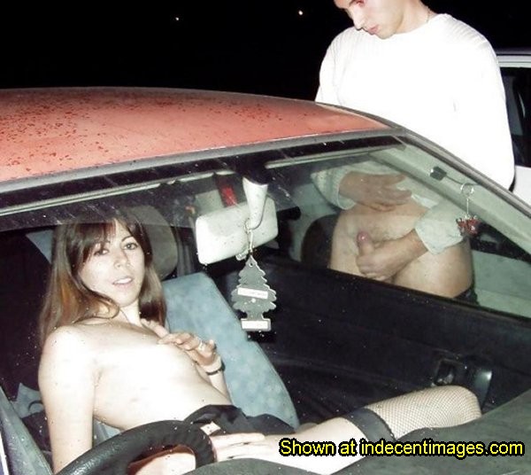 Hot wife caught dogging in public