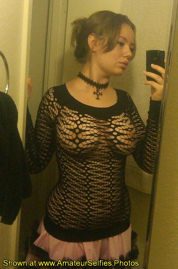 Great tits on this selfie girl